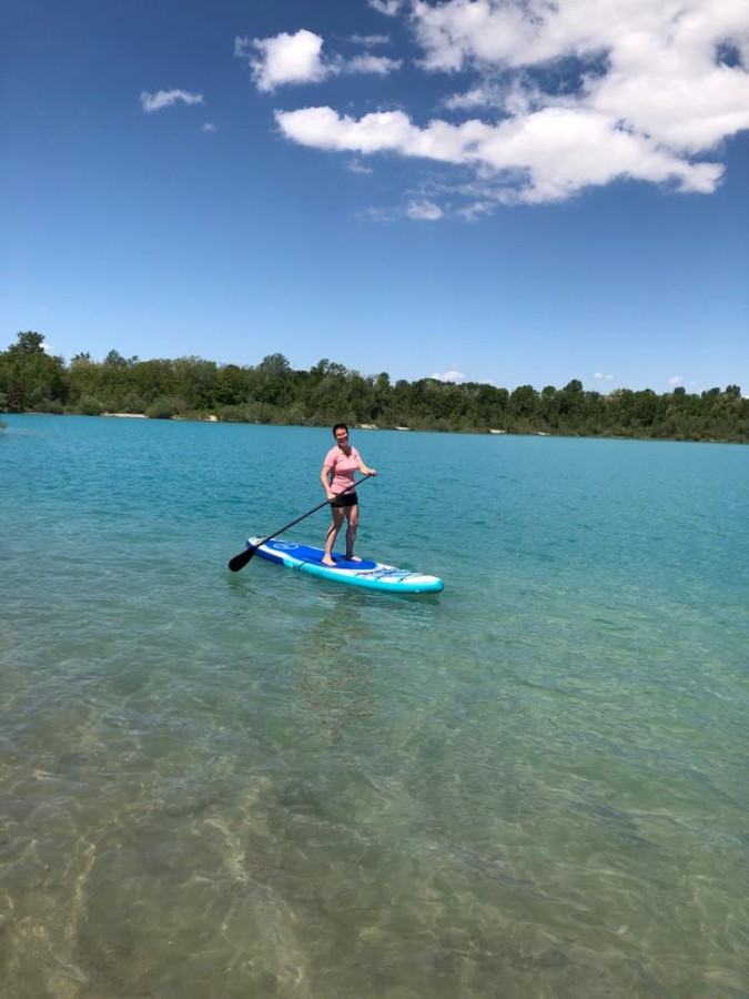 Spass am Baggersee